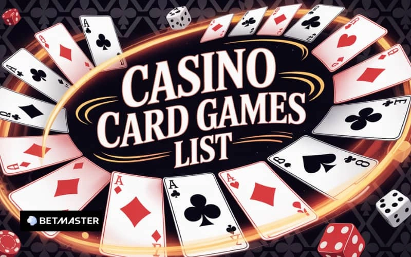 casino card games list